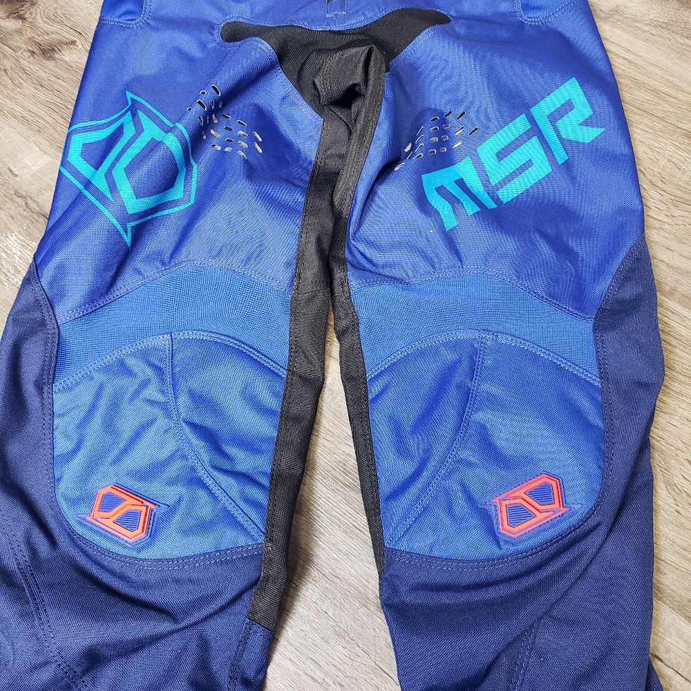 MSR Kids Blue Riding Pants - Picture 5 of 8